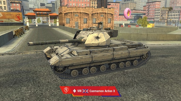 купить танк Caernarvon Action X World of Tanks Blitz