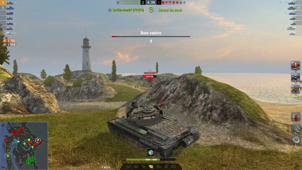 купить танк Caernarvon Action X World of Tanks Blitz