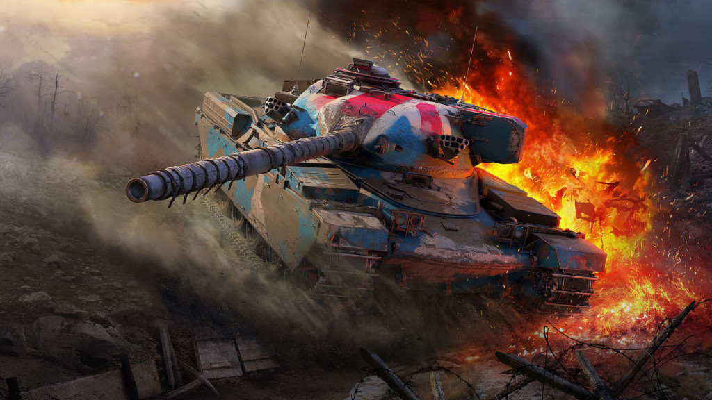 купить танк Chieftain Mk.6 World of Tanks Blitz