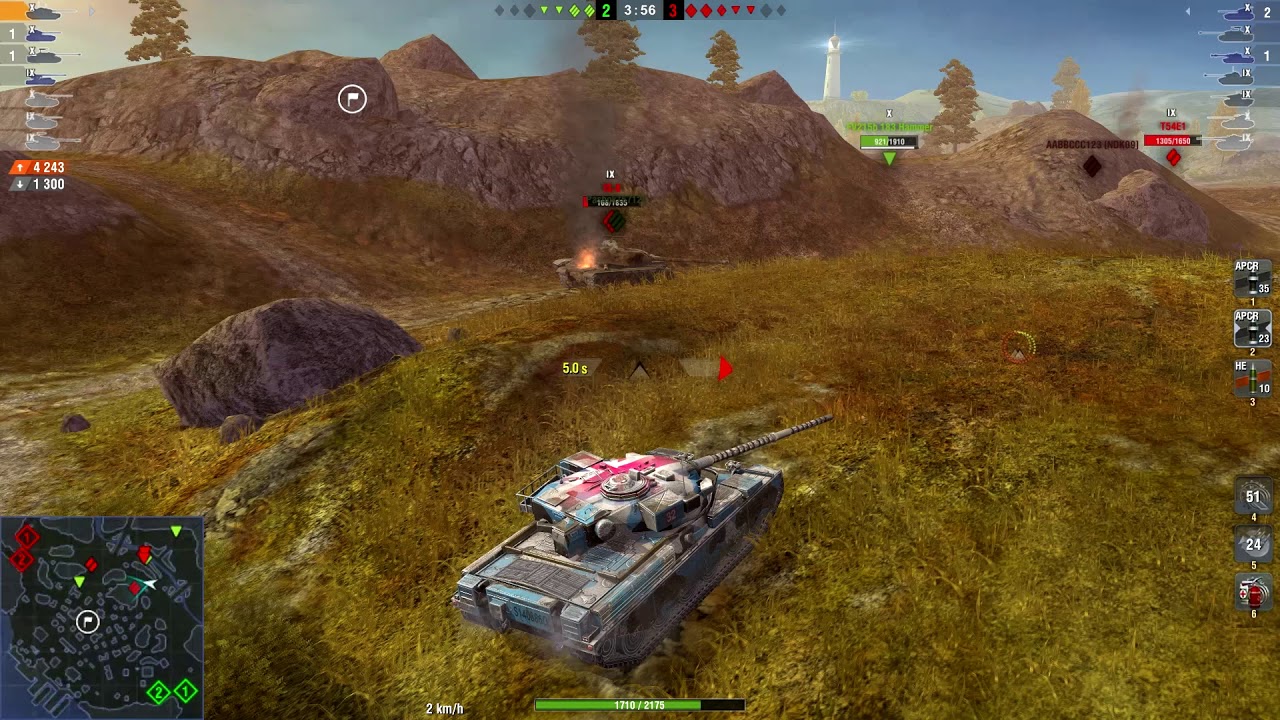 купить танк Chieftain Mk.6 World of Tanks Blitz