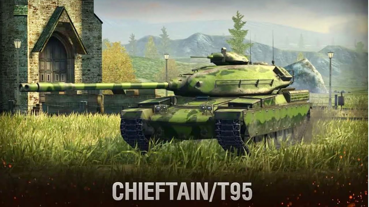 купить танк Chieftain T95 World of Tanks Blitz
