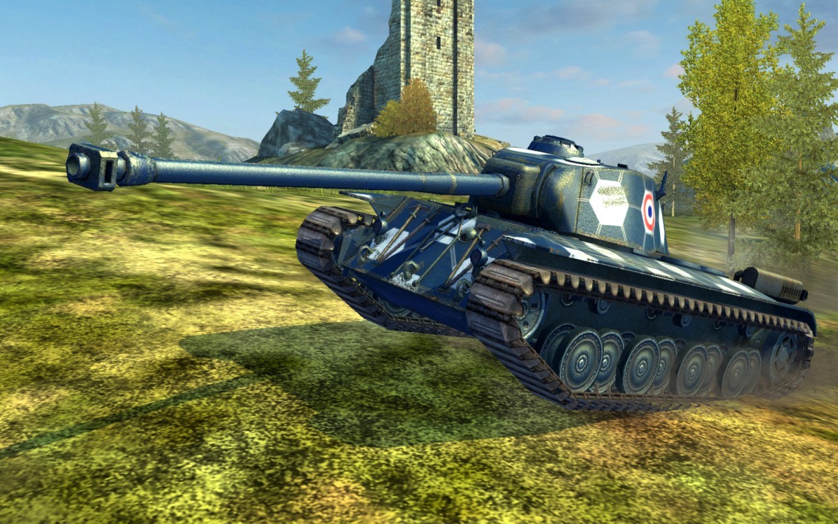 купить танк FCM 50 t World of Tanks Blitz