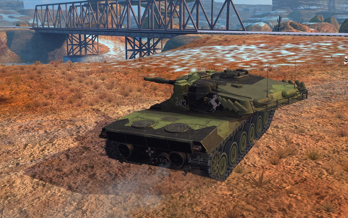 купить танк KpfPz 70 World of Tanks Blitz