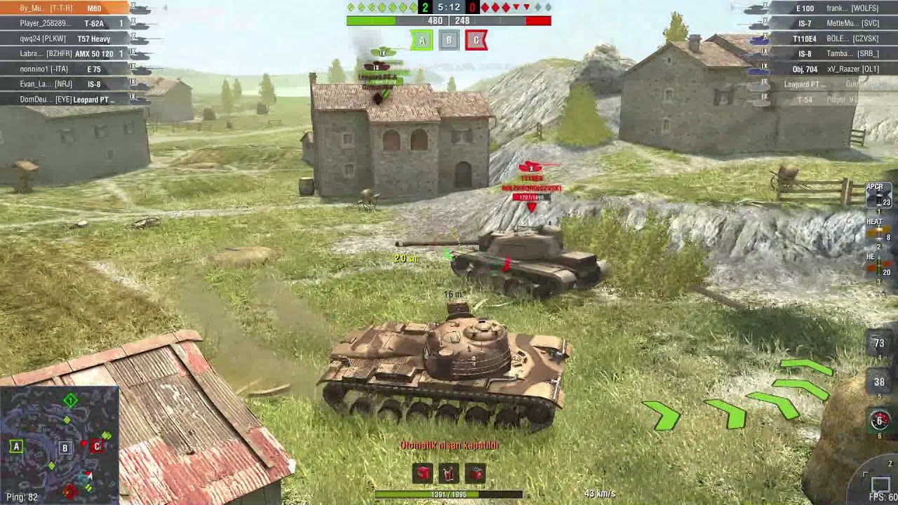 купить танк M60 World of Tanks Blitz