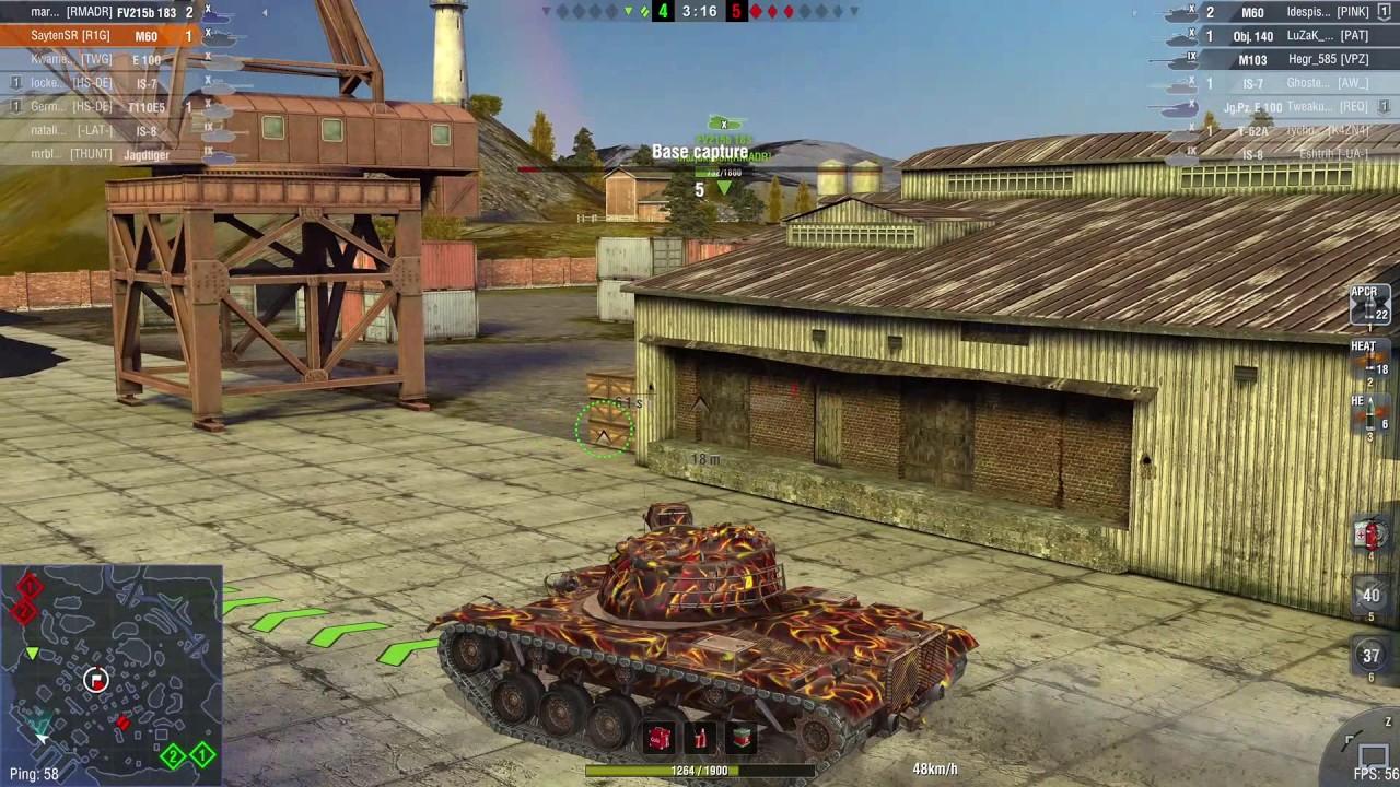 купить танк M60 World of Tanks Blitz