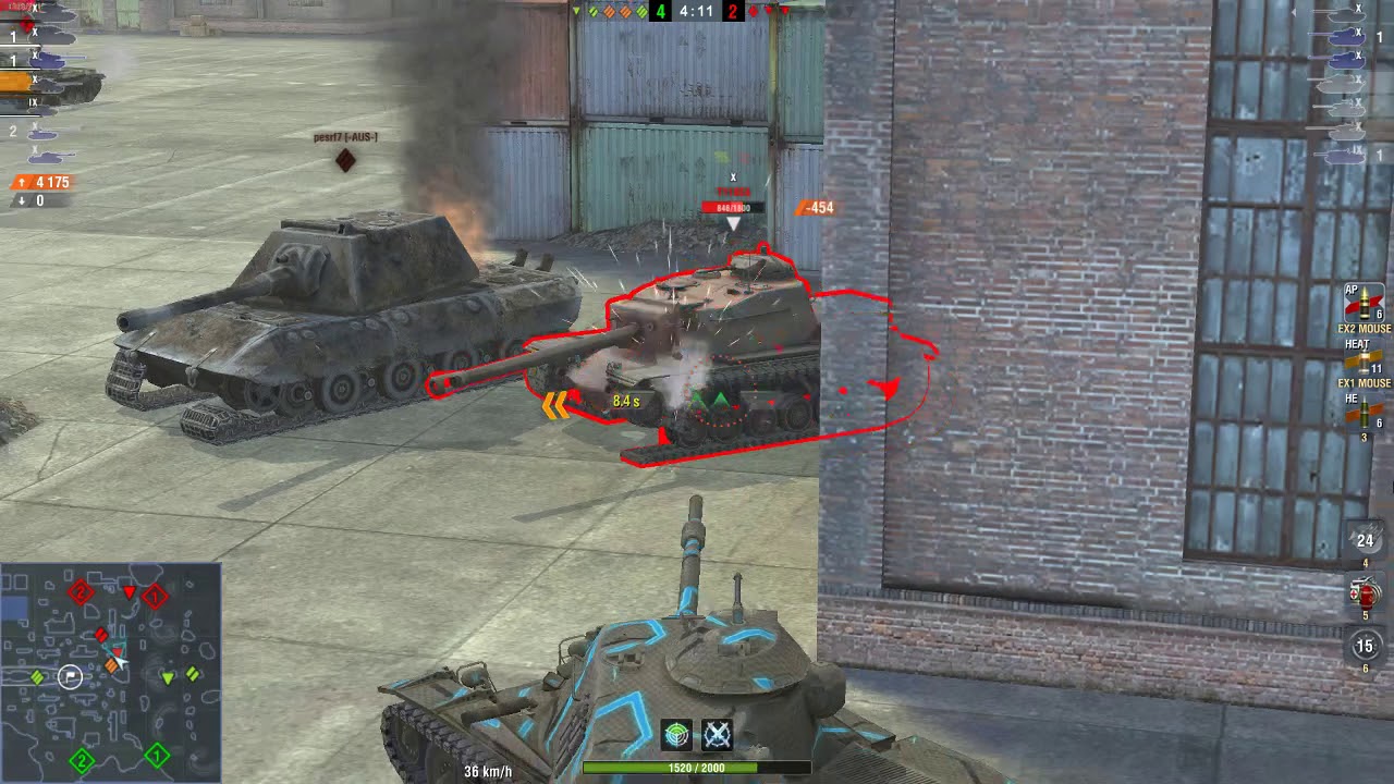 купить танк T95E6 World of Tanks Blitz