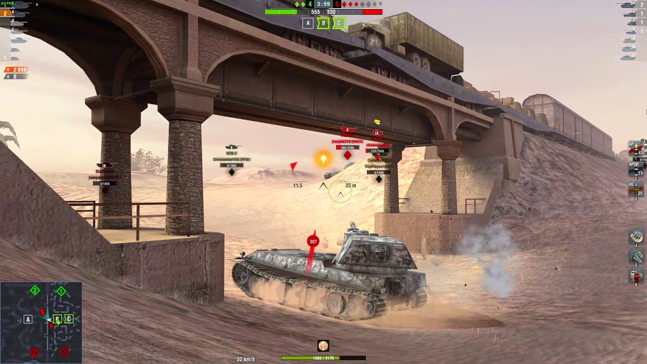 купить танк VK 90.01 (P) World of Tanks Blitz
