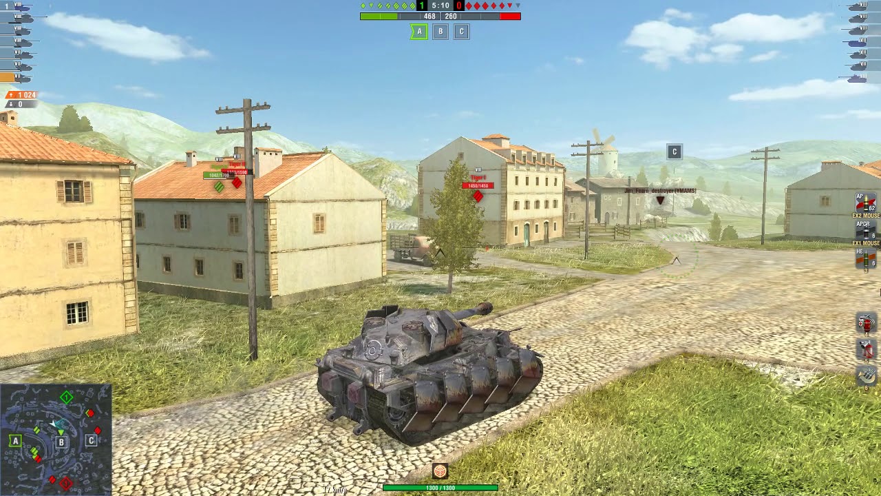 купить танк Vulcan World of Tanks Blitz